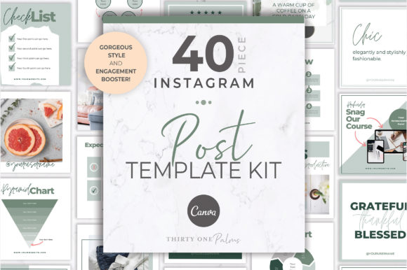 40 Instagram Post Templates Canva: Streamlining Visual Content Creation