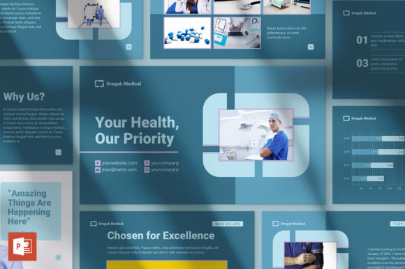 Clinic PowerPoint Template: Streamline Your Business Presentations with Professional Design