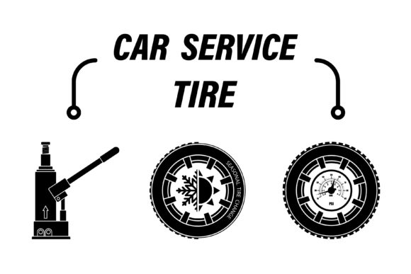 Infographics Car Repair Service Tire: Visual Clarity in Automotive Maintenance