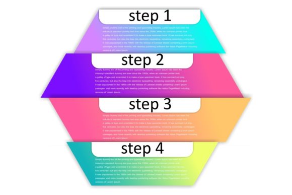 Infographics Steps Vector: Enhance Visual Communication with Editable Files