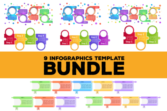 Infographics Template Bundle: Save Time with Ready-to-Use Designs