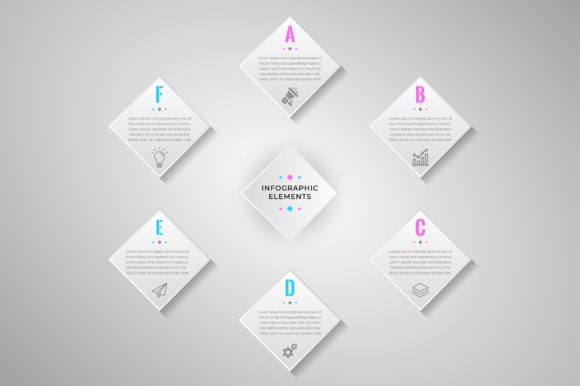 Modern List Infographics Design Template: Enhancing Visual Communication with Precision and Style