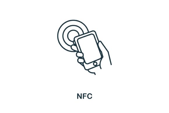 NFC Icon from IoT Collection: Design Essentials for Modern Visual Communication
