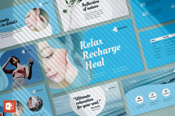 Spa Salon PowerPoint Template: A Smart Tool for Modern Business Presentations